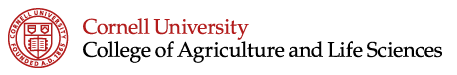 Logo for Cornell College of Agriculture and Life Sciences